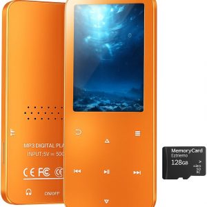 144GB MP3 Player, Bluetooth 5.2 Music Player, HiFi Sound Digital Music