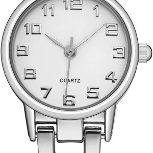Womens Waterproof Wrist Watch,Women's Small Thin Analog Bracelet Quartz Watch Dainty Christmas Gifts