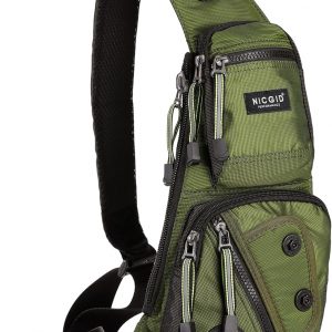 NICGID Sling Bag Chest Shoulder Backpack Crossbody Bags Casual Daypack for Men Women