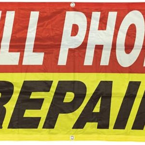 4Less 2x4 Ft Cell Phone Repair Banner Vinyl Alt Sign - Fabric rb