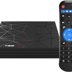 Android 10.0 TV Box, Android TV Box with 4GB RAM 32GB ROM Allwinner H616 Quad-core cortex-A53 Support 3D 4K 6K WiFi 100M Ethernet Smart Box for TV