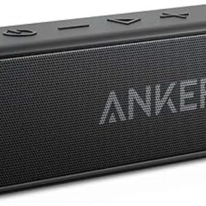 Anker Soundcore 2 Portable Bluetooth Speaker with Stereo Sound, Bluetooth 5, Bassup, IPX7 Waterproof, 24-Hour Playtime, Wireless, Speaker for Home, Outdoors, Travel