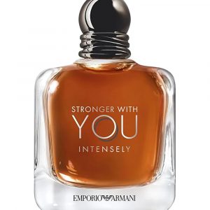Armani Beauty - Stronger With You Intensely - Cologne for Men - Fougère Ambery Woody Men’s Fragrance - Pink Pepper, Lavender, Vanilla Notes - 3.3 Fl Oz