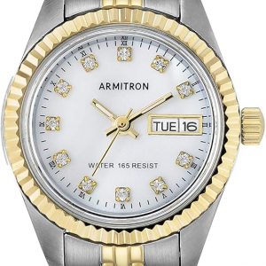 Armitron Women's Genuine Crystal Accented Bracelet Watch, 75-2475