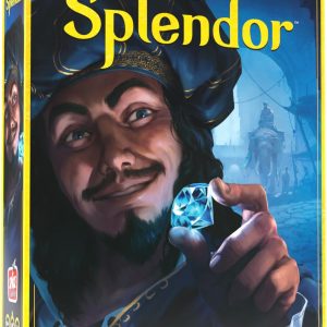 Asmodee Splendor Board Game - Master The Art of Wealth and Prestige! - Engaging Gem Mining Strategy Game for Kids & Adults, Ages 10+, 2-4 Players, 30 Min Playtime