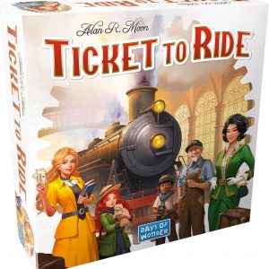 Asmodee Ticket to Ride Board Game (2025 Refresh) - A Cross-Country Train Adventure for Friends and Family, Strategy Game for Kids & Adults, Ages 8+, 2-5 Players, 30-60 Minute Playtime