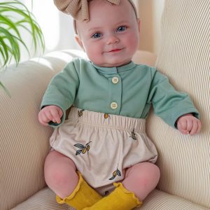 BABESIDE Reborn Baby Dolls, 20Inch Cute Soft Vinyl Realistic-Newborn Baby Doll Poseable Real Life Lifelike Baby Dolls w/Doll Accessories for 3+ Year Old Girls
