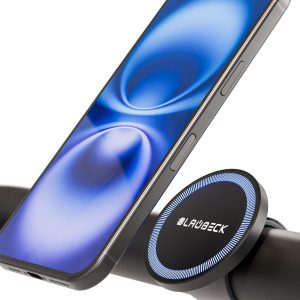 Bike Mount Stroller Phone Holder for MagSafe - Universal Magnetic Phone Mount for Stroller, Treadmill, Golf Push Cart, Steering Wheel, Peloton Bike & Tread - Exercise Accessories for iPhone