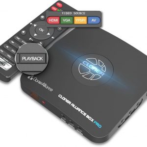 Box Pro, 1080p@60fps Video Recorder, DVR with HDMI Capture, Playback on TV. RCA/YPbPr/VGA to Digital Converter. Schedule Recording. No PC Required.