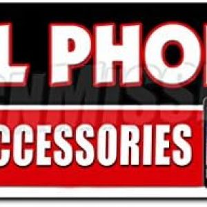 Cell Phones and Accessories Banner Sign Burner lg Samsung no Contract