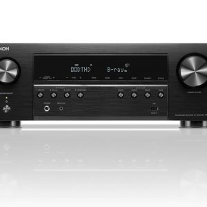 Denon AVR-S670H 5.2 Ch Home Theater Receiver, 8K UHD HDMI Receiver (75W x 5), Streaming via Built-in HEOS Bluetooth & Wi-Fi, Dolby TrueHD, Dolby Pro Logic II DTS HD Surround Sound System for TV