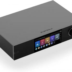 EVERSOLO DMP-A8 Music Streamer,DAP,DAC,Preamp,4GDDR4 +64GeMMC AK4191EQ+AK4499EX,ARC Input,IIS Output,UV Meters,spectrums,Parametric EQ,Pre AMP+10dB Analog gain,DSD512 PCM768kHz/32bit Black