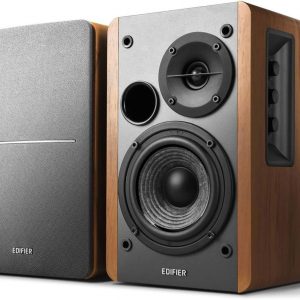 Edifier R1280T Powered Bookshelf Speakers - 2.0 Active Near Field Studio Monitor Speaker - Wooden Enclosure - 42 Watts RMS Power