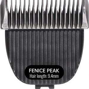 FENICE PEAK 4FC Low Noise Pet Dog Grooming Clippers Replacement Blade Ceramic Edge Detachable Steel Pet Clipper Blade with Cutting Length of 9.6mm (1 Count)