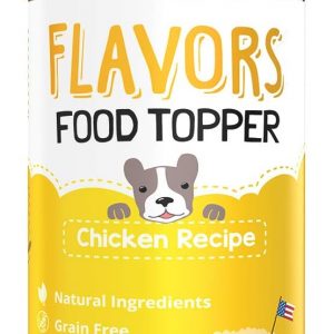 Flavors Food Topper for Dogs, Chicken Recipe, 3.1-Ounce