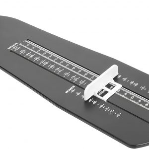 Foot Measuring Device -Shoe Sizer Foot Measurement Device for Shoe Feet Measuring Ruler Sizer，Accurate Foot Measuring Device for Kids & Adults