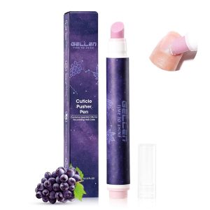 Gellen 4-in-1 Cuticle Pusher Pen with Micro-Dosin Oil, Cuticle Remover & Cuticle Oil in a Pen, Ceramic Nail Pusher Oil Pen for Hangnails & Dry & Damaged Nails, Nail Care Pen for Repair & Nourish Nails