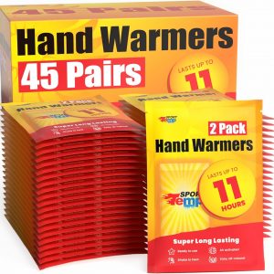 Hand Warmers - Up to 11 Hours of Heat, Super Long Lasting - Easy, All Natural - Air Activated, for Body, Hands & Toes - Odorless Hot Hand Warmer - Sport Temp