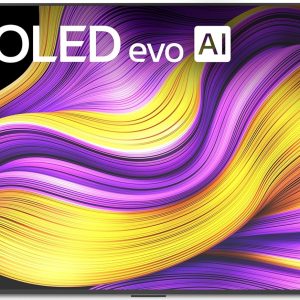LG 55-Inch Class OLED evo AI Super Upscaling 4K G5 Series Smart TV w/Dolby Atmos & Vision, HDR10, Filmmaker Mode, Wow Orchestra, Alexa Built-in (OLED55G5WUA, 2025)