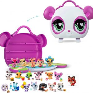 Littlest Pet Shop- Collect & Display Collection - Series 4 - Gen 7 Authentic LPS Bobble Head Toy Figure, Collectible Toy Animal, Ages 4+