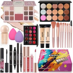 Makeup Kit Makeup Set for Women Teens full Kit Makeup Kits for Teenagers Eyeshadow Foundation Makeup Gift Sets for Teen Girls Women Christmas Gifts