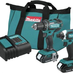 Makita CT225SYX 18V LXT® Lithium-Ion Compact Cordless 2-Pc. Combo Kit (1.5Ah)