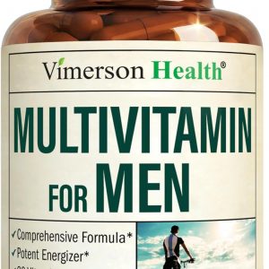 Methylated Multivitamin for Men with Bioavailable Vitamins, Chelated Minerals, Vitamin D, B12, C, A & Zinc for Energy, Focus and Immune Health – Premium Mens Multivitamins & Multiminerals – 60 Caps