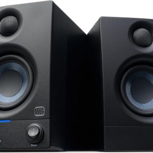 PreSonus Eris 3.5 Studio Monitors, Pair — Powered, Active Monitor Speakers for Near Field Music Production, Desktop Computer, Hi-Fi Audio