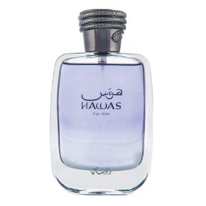 RASASI Hawas For Men Eau De Parfum Spray 100ML (3.4 Oz) - Long Lasting Arabian Perfume, Premium Perfume Men, Ideal for Special Occasions & Daily Elegance, A Bold and Captivating Fragrance