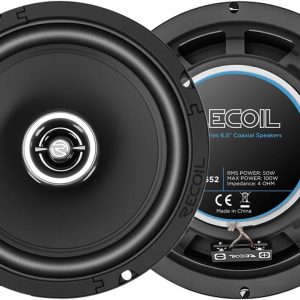 RECOIL RCX2652 Car Audio Coaxial Speakers 6.5-Inch 2-Way System