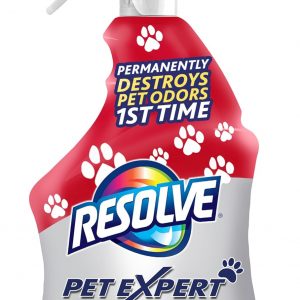 Resolve Pet Expert Stain and Odor Remover, Carpet Cleaner, Pet Stain and Odor Remover, Carpet & Upholstery Cleaner - Removes Stains and Odors, 22 oz