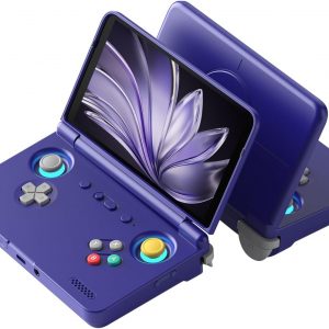 Retroid Pocket Flip 2 Retro Game Console, 5.5" AMOLED 1080P Display, Hall Effect Sticks, 5000mAh Battery, Portable Android Handheld (GC)