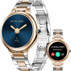 SOUYIE 2026 Luxury Smart Watch for Women, 1.19" AMOLED Display, DA GPT Smartwatch, Heart Rate, Sleep Monitor, 107 Sports Modes Fitness Tracker, Compatible with iOS & Android