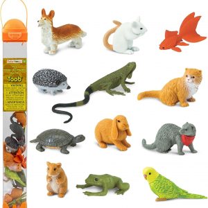 Safari Ltd. Pets TOOB - 12 Figurines of Household Pets - Educational Toy Figures for Boys, Girls and Kids Ages 3+