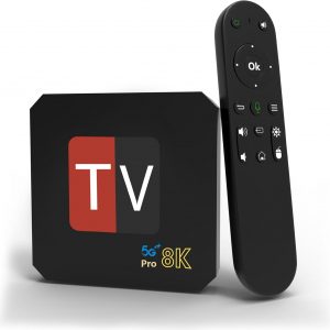 Streaming Stick PRO Smart TV, TV Box, Supports 8K Resolution, Equipped with Dual WiFi and Bluetooth 5.0 Technology