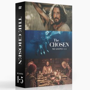 The Chosen: Complete Seasons 1–5 DVD Box Set – 40 Episodes + Bonus Christmas Episode “The Shepherd” – Faith-Based Christian TV Series About the Life of Jesus – Hours of Inspirational Viewing
