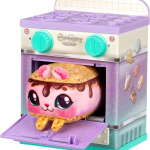 The Cookeez Makery Lil' Bakez Multi Pet Playset, Comes to Mix & Make 3 Bakes, Includes 3 Non-Electric Scented Plush Pets, Ingredients, Accessories, & Apron- Amazon Exclusive