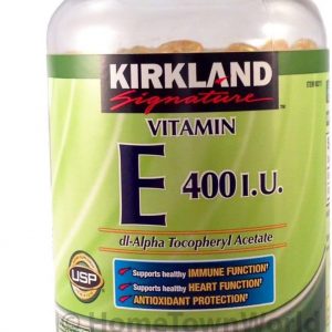 Vitamin E 400 Iu 500 Softgels Supports Healthy Immune