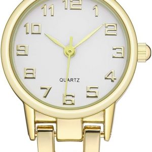 Womens Waterproof Wrist Watch,Women's Small Thin Analog Bracelet Quartz Watch Dainty Christmas Gifts