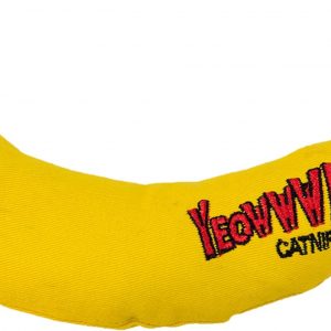 Yeowww! Catnip Toy, Yellow Banana