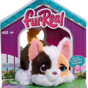 furReal My Minis Kitty Interactive Toy, Small Plush Kitty with Motion, Stuffed Animals, Kids Toys for Ages 4 Up by Just Play