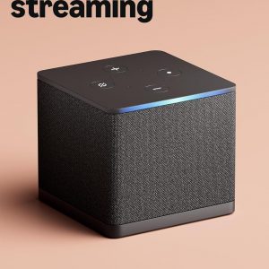 Amazon Fire TV Cube, with AI-powered Fire TV Search, Hands-free streaming device with Alexa, Wi-Fi 6E, 4K Ultra HD