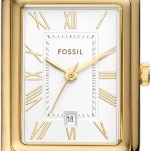 Fossil Women's Watch, Raquel Quartz Stainless Steel Three-Hand Watch for Women, Color: Gold