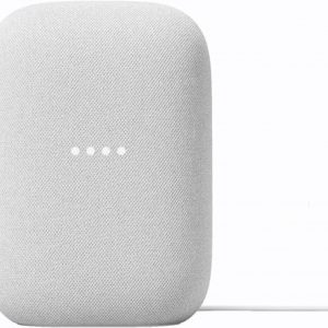 Google Audio Bluetooth Speaker - Wireless Music Streaming, Powerful Sound, Assistant Built-in, Wi-Fi and Bluetooth Connectivity, Smart Home Control, Stereo Pairing - Chalk