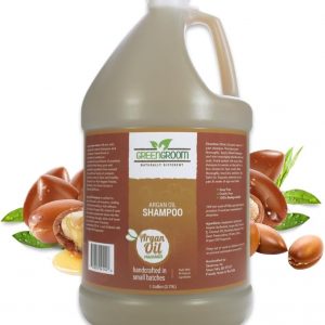 Green Groom Argan Oil Dog Shampoo, 1 Gallon - Vitamin E and Antioxidant Rich, Restores Shine, Moisturizing, Natural Ingredients, Helps Relieve Dry Itchy Skin, Adds Moisture to The Coat