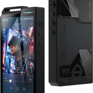 HiBy R4 MP3 & MP4 Player Spotify Player with Bluetooth and WiFi 4-Way HiFi DAP Android 12 OS 3.5mm PO+4.4mm Bal 32G+2TB Scalable Memory