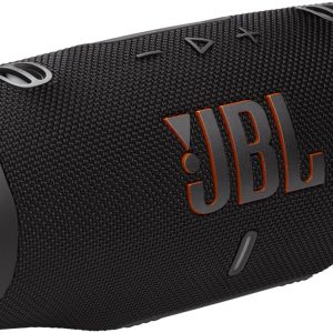 JBL Charge 6 - Portable Waterproof & Drop-Proof Bluetooth Speaker, Bold JBL Pro Sound with AI Sound Boost, 28Hrs of Playtime, Built-in powerbank & Comes with a Sturdy/Removable Carrying Strap (Black)