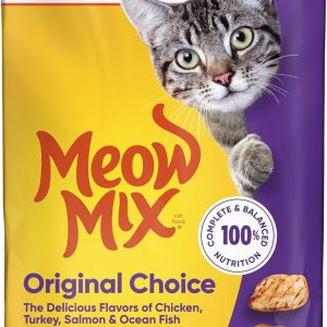 Meow Mix Original Choice Dry Cat Food, 6.3 Pound Bag