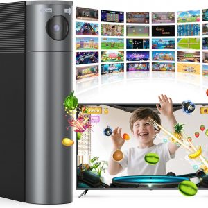 Motion Video Game Console for Kids & Adults, Plug & Play AR Camera Games for TV, for Indoor Physical Play & Interactive Family Fun. Great for Family Game Night, Playtime, and Playdates