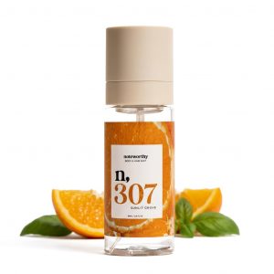 Noteworthy n,307 Sunlit Grove Body Mist – Mandarin • Clementine • Basil • Sandalwood • Cypress • Vanilla Milk | Refreshing, Light, Gender-Neutral Fragrance Mist, Travel-Friendly